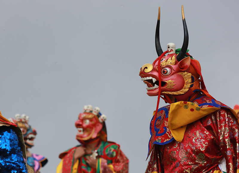 Bhutan Festival Mask Dances