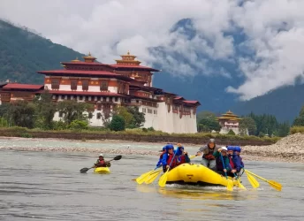 Rafting in Bhutan